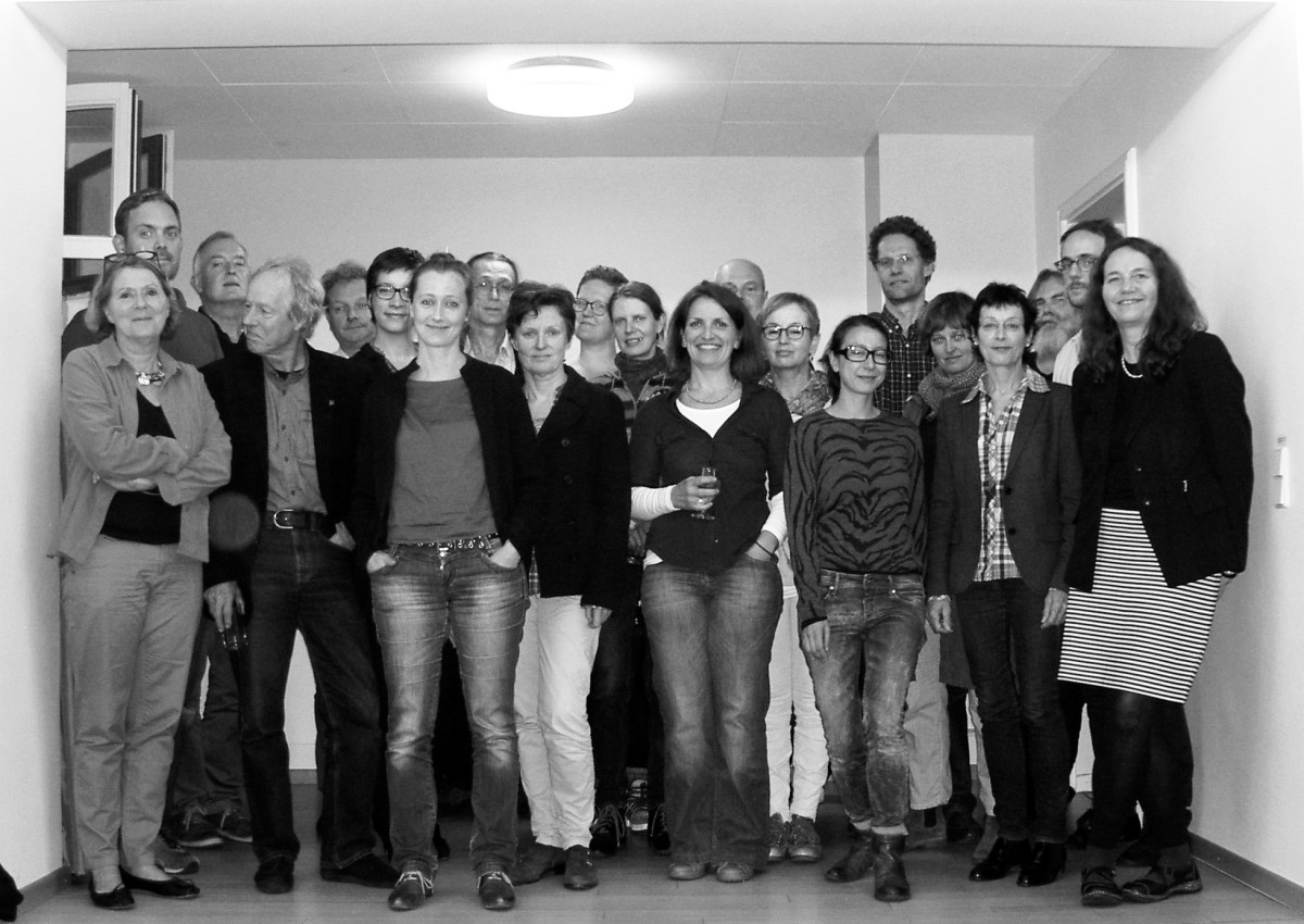 Bild der Gründungsmitglieder der Genossenschaft